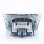 Întrerupător Dublu Cap-Scară Panasonic Arkedia Slim, 10AX, Alb, Material ABS, Ramă Inclusă - imagine 4