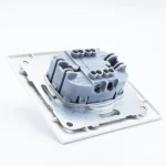 Întrerupător Simplu Panasonic Arkedia Slim, 10AX, Alb, Material ABS, Ramă Inclusă - imagine 3