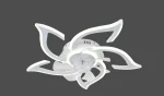 Lustră LED cu Ventilator și Telecomandă 94W, Model Elice Ø69 cm, Lumină Reglabilă - imagine 2