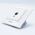 Priză TV Simplă (Terminală) Panasonic Arkedia Slim, 0dB, Alb, Material ABS, Ramă Inclusă - imagine 2