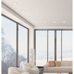 Spot LED Încastrat Rotund, 3W, 110 lm, Lumină Rece (6400K), Alb, Metal, Ø 83mm, Driver Inclus - imagine 2