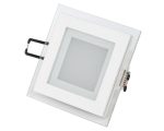 Spot LED Încastrat Pătrat 15W, Model MARIA, Lumină Neutră 4200K, 1150lm, Rama Alba, Aluminiu - imagine 2
