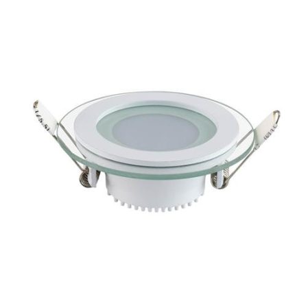 Spot LED incastrat rotund 15W model Clara lumina neutra 4200K rama alba
