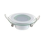 Spot LED incastrat rotund 6W model Clara lumina neutra 4200K rama alba