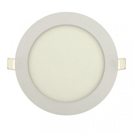 Spot LED încastrat rotund Slim 18W 2700K alb metal Ø221 mm