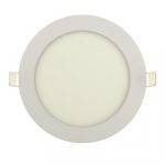Spot LED încastrat rotund Slim 24W 6400K alb metal Ø297 mm