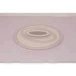 Plafonieră LED Cercuri 64W cu Telecomandă, Dimabilă, Efect 3D, 50 cm - imagine 2