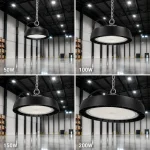 Corp LED Industrial High Bay UFO 300W, 39000 lm, IP65, 6400K, Suspendat, AGORA-300 - imagine 5