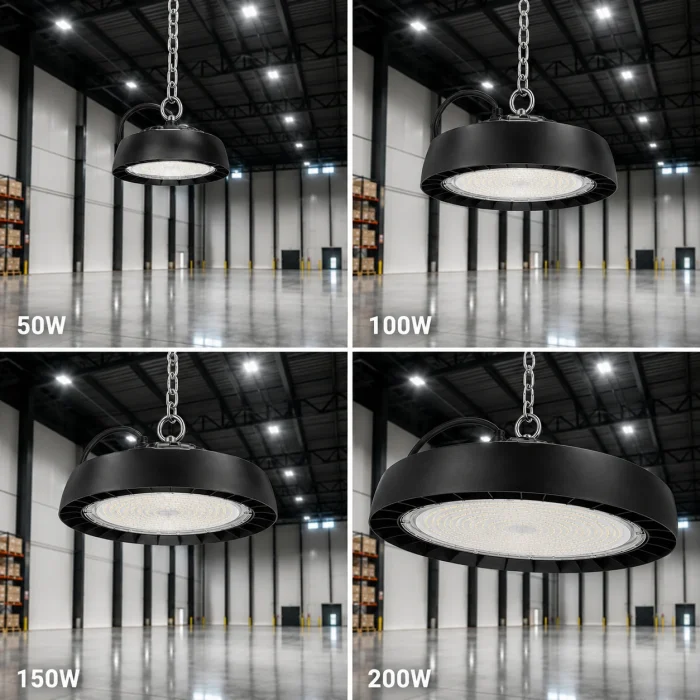 Corp LED Industrial High Bay UFO 300W, 39000 lm, IP65, 6400K, Suspendat, AGORA-300 - imagine 5