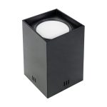 Spot Aplicat Cub LED 15W XL, 1050 lm, Alb Natural 4200K, Negru, Sandra SQ-15 XL - imagine 3