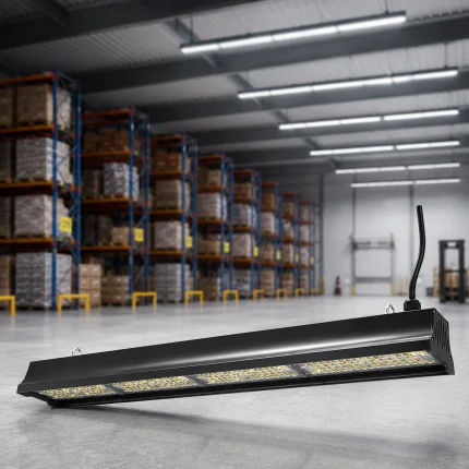 Corp LED Industrial High Bay Liniar 200W Pyramid IP65 pentru hale industriale și depozite