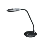 Lampă LED de Birou cu Lupă, Touch, Braț Flexibil, 3 Trepte Intensitate, 5W, 300 lm, 4600K, Negru – IREM - imagine 5
