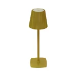 Lampă LED de Masă Touch Fără Fir, Reîncărcabilă, 3W, 3CCT, Dimabilă, Auriu – MERIDA - imagine 4