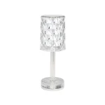Veioză LED Touch Fără Fir, Efect Cristal, Reîncărcabilă, 1W, 3CCT, Dimabilă – WANDA - imagine 3