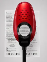 Lupă integrată lampă LED de birou IREM Roșie pentru mărirea textului