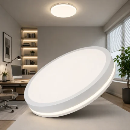 Plafonieră LED 32W cu 3CCT PASTEL 40 cm albă