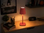 Lampă LED de Masă Touch Fără Fir, Reîncărcabilă, 3W, 3CCT, Dimabilă, Roz – MERIDA - imagine 5