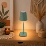 Lampă LED de Masă Touch Fără Fir, Reîncărcabilă, 3W, 3CCT, Dimabilă, Verde – MERIDA - imagine 3