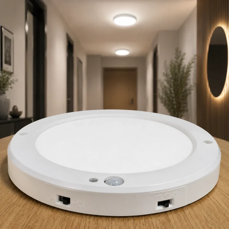 Spot LED cu senzor de mișcare PIR și fotocelulă 18W 1530 lm 3CCT alb MARTHA